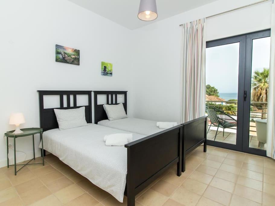 Rainbow House - Sea View & Pool & Garage & Garden & Albufeira Villa Eksteriør bilde